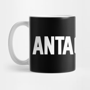 Antagonist Funny English Literature Teacher Costume Mug